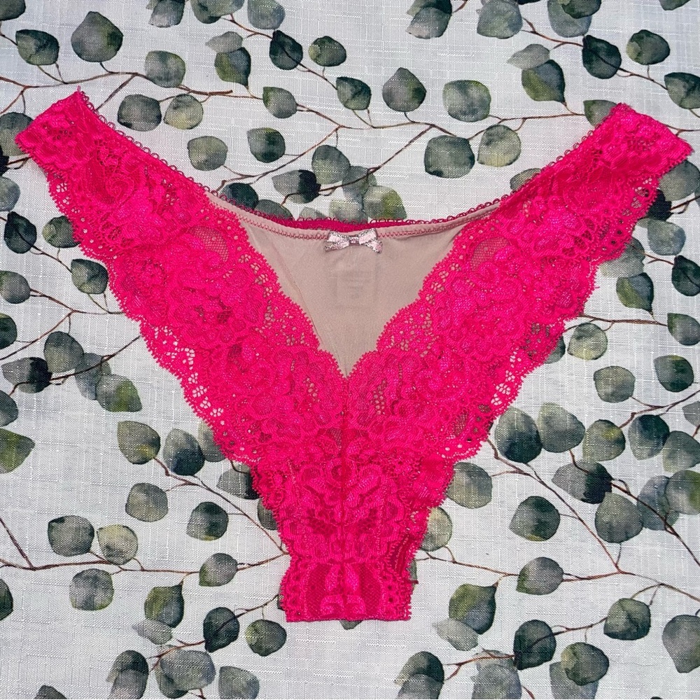 Dream Angels Cheekini Victoria Secret Lace Panties